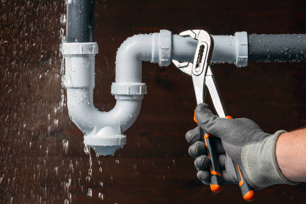 Professional Drain Cleaning technician working in Biola, CA